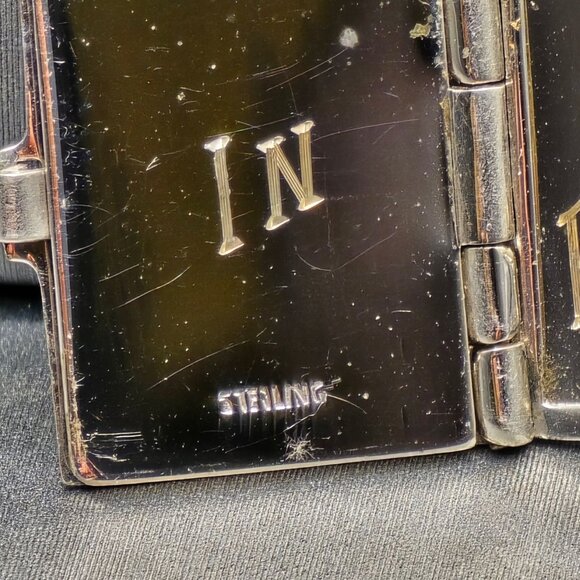 Antique Edwardian Sterling Silver 'Shakespeare' Locket .75" Literary Award - Picture 5 of 11